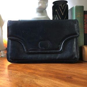 Vintage Leather Clutch